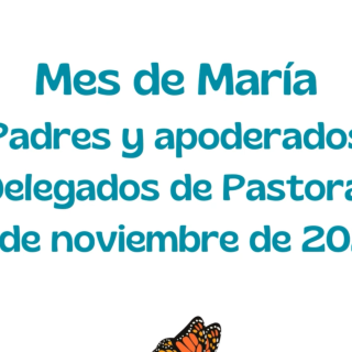 Oracion a Maria Padres delegados de Pastoral